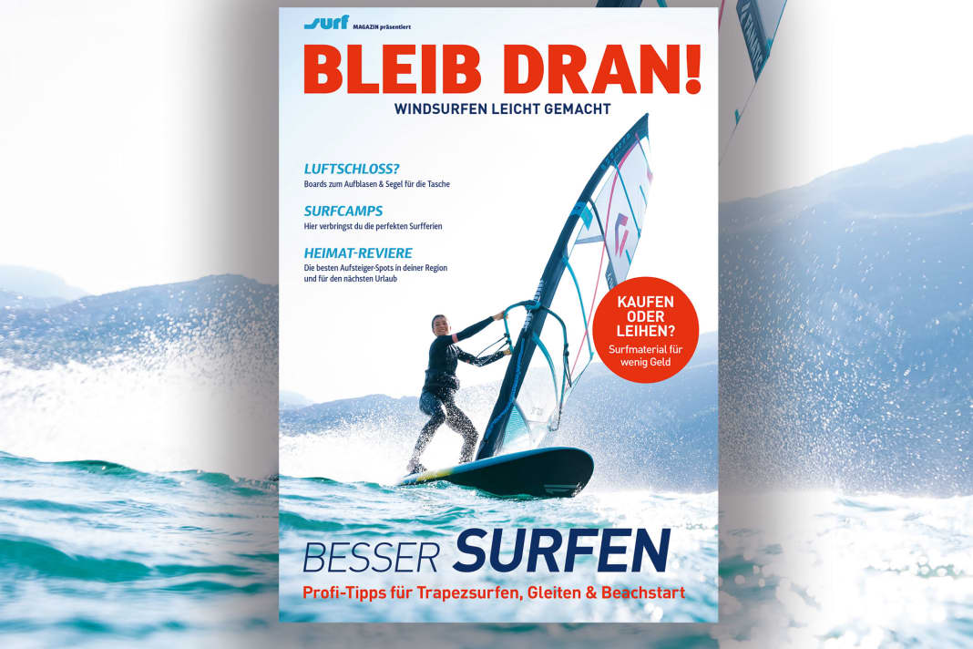 The most important information for all new windsurfers: The surf special "Stay tuned" 2023