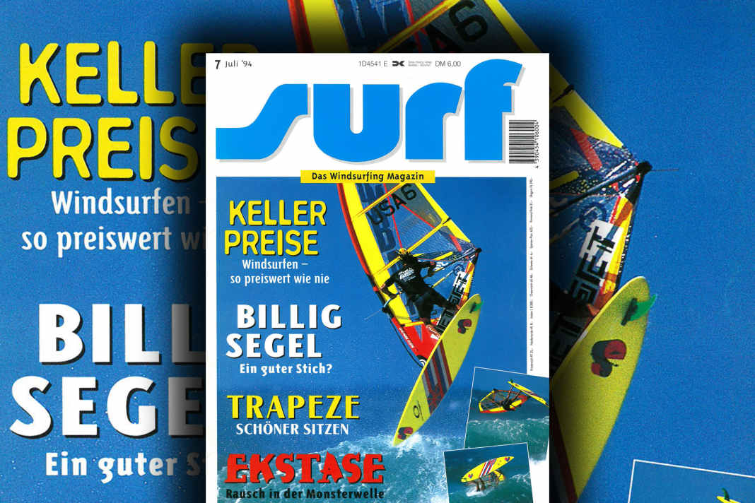 Na, wer kreiselt denn da? Ein junger Josh Stone auf seinem ersten surf-Cover, fotografiert von  Sylvain Cazenave