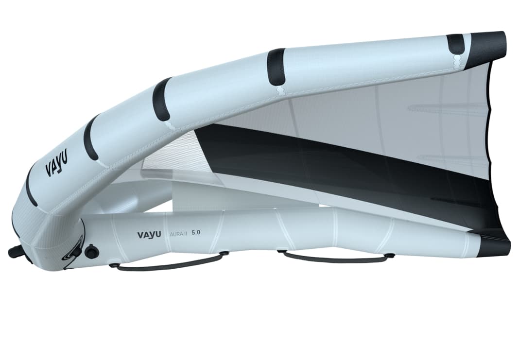 Der Vayu Aura 2 Wing kann wahlweise mit weichen Griffen,...