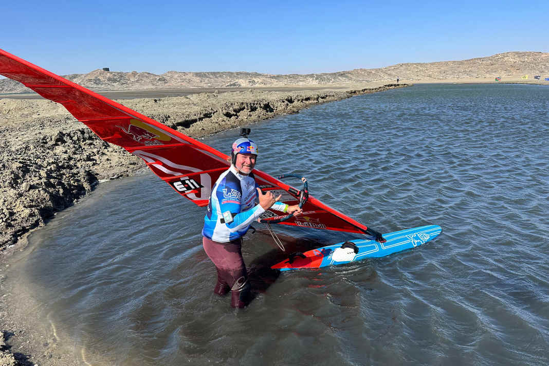 Enttäuschen wegen zu wenig Wind, Zufriedenheit über die dennoch erzielten GEschwindigkeiten - Björns Lüderitz-Bilanz 2025