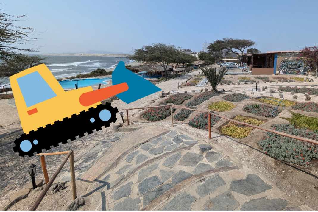 The Hotel El Faro was the victim of bulldozers (symbolic image)