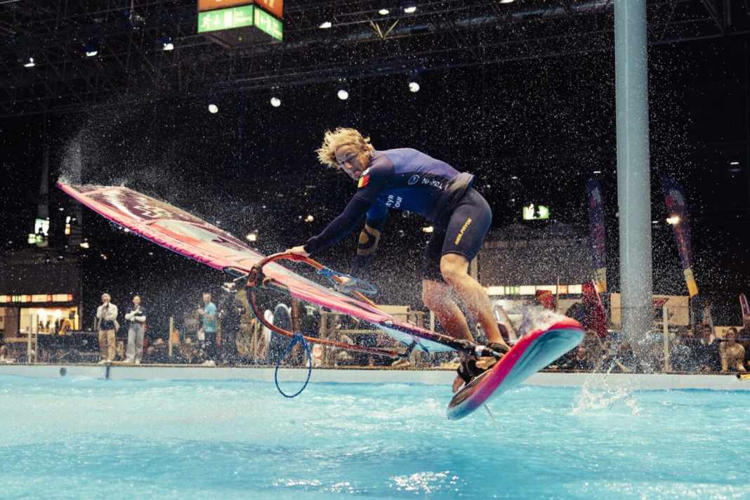 A dramatic race developed in the men's race between Yentel Caers and Lennart Neubauer. Yentel won in the end.