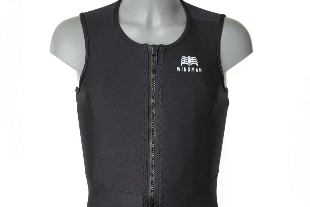 The Slim Jack impact protection waistcoat is available in sizes from XS to XXL