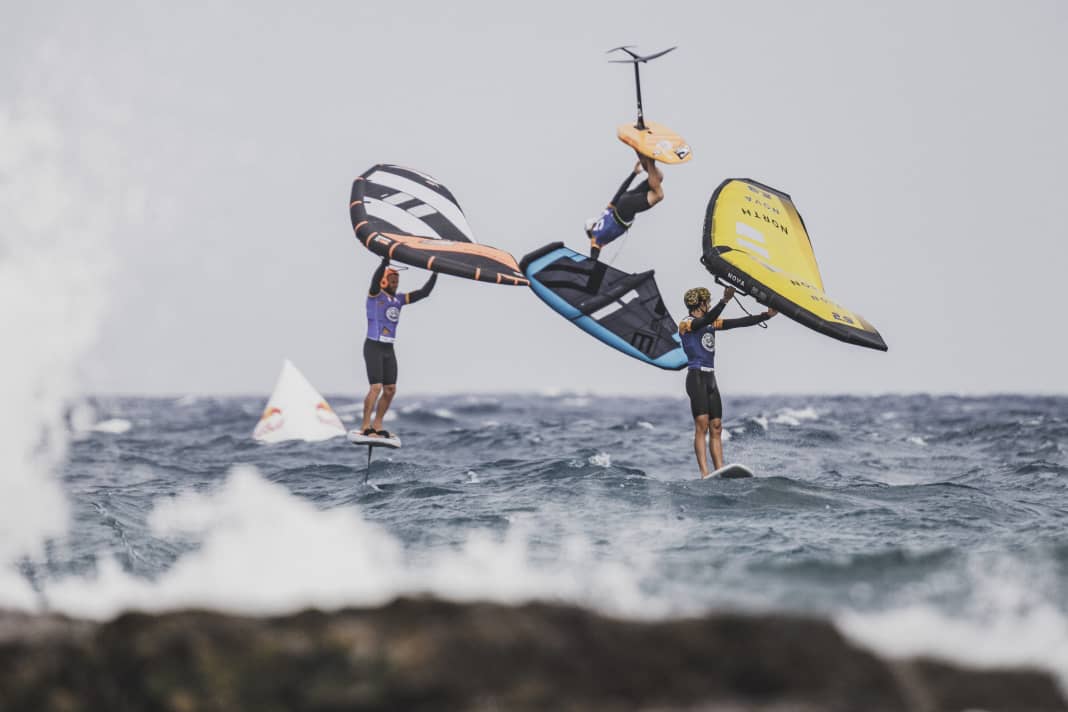 Der Wingfoil World Cup Pozo eröffnete mit dem Battle der Freestyler
