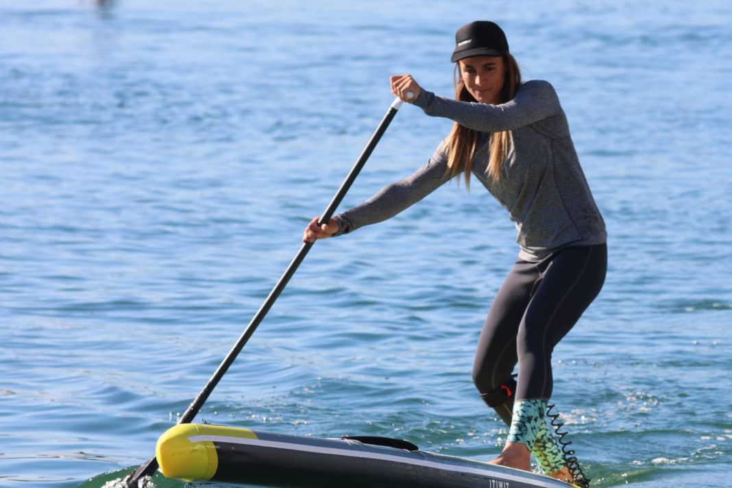Auf dem SUP holte Olivia Piana drei WM-Titel