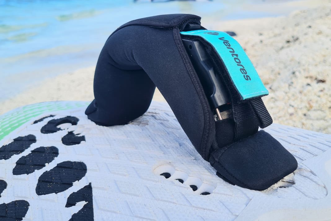 Rein äußerlich sieht die Ventores Strap aus wie eine normale Fußschlaufe