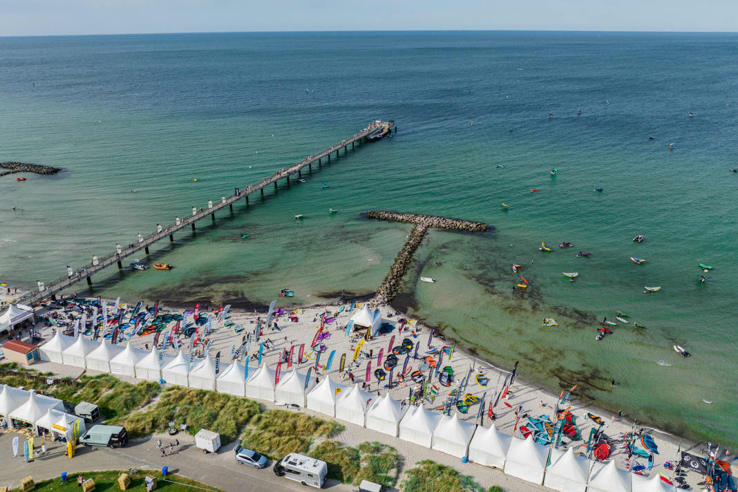 The Foil Festival in Schönberg is located right next to the pier