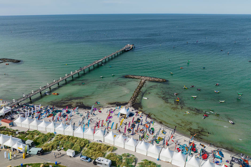 Das Foil Festival steigt wieder direkt an der Seebrücke in Schönberger Strand