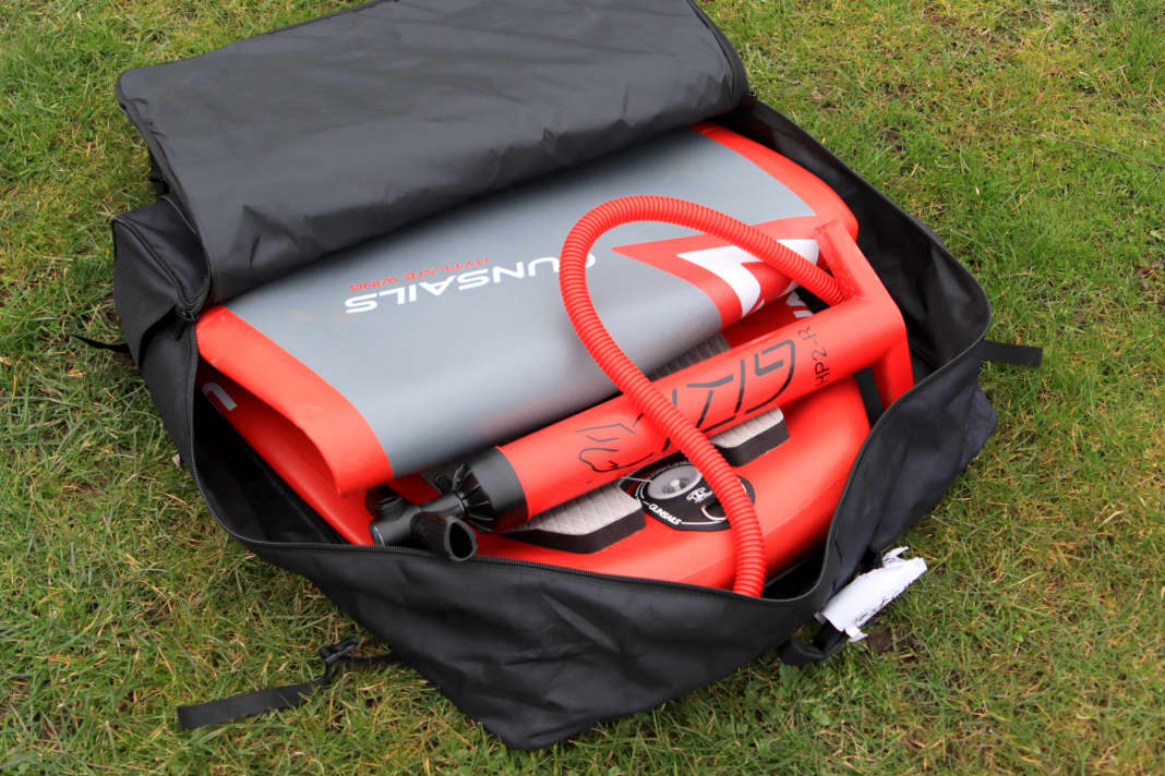The packing dimensions of the Hy-Flate are impressive, as are the features
