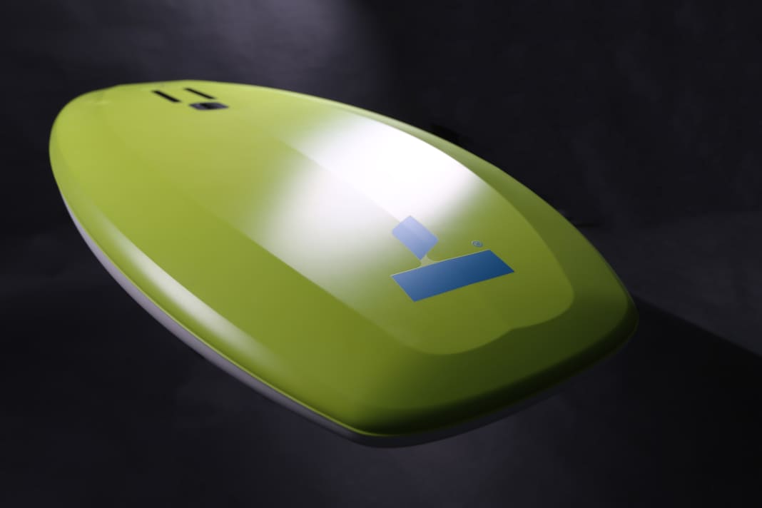 The wide bow is intended to provide additional tipping stability