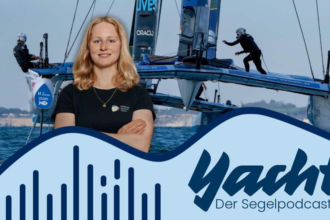 Mit 21 Jahren ist Anna Barth eine der jüngsten Profis im SailGP – beim Heimrennen in Sassnitz will sie mit dem deutschen Team ins Finale.