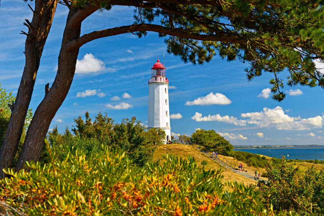 Un emblème de l'île et un hotspot photo : le phare du Dornbusch est la cible à atteindre