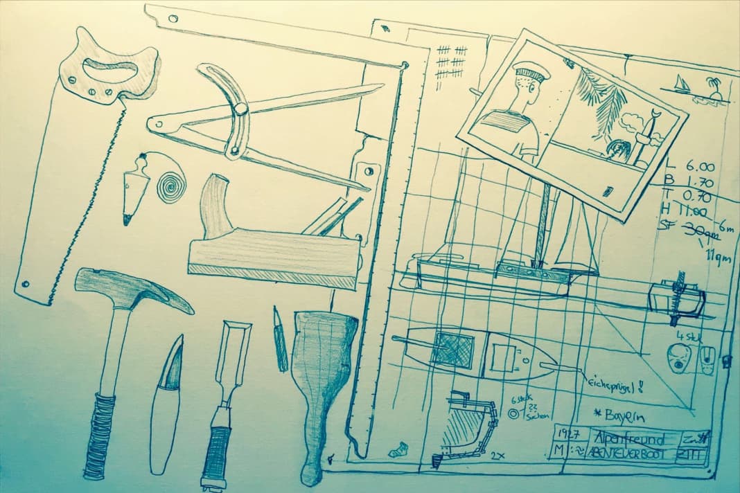 Der Bayer Hans Zitt baut sich zwischen den Weltkriegen ein Segelboot und bricht in den Osten auf