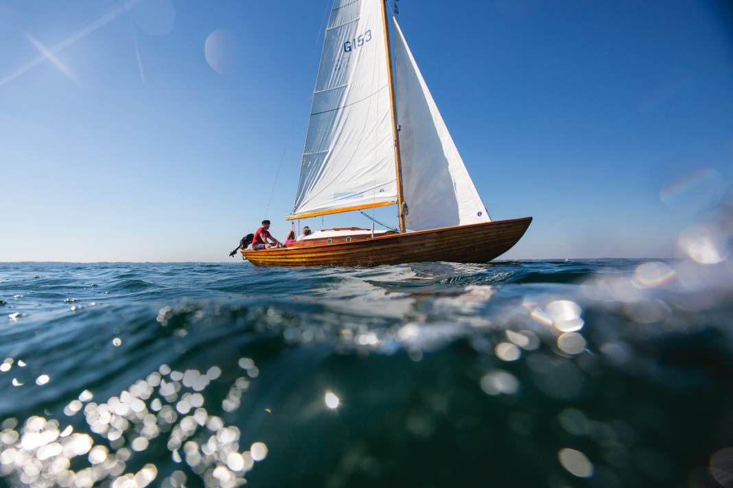 Heute segelt "Saga" wieder