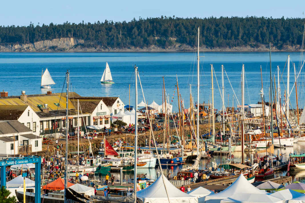 Colourful fleet. Around 300 wooden boats attract tens of thousands of visitors every year