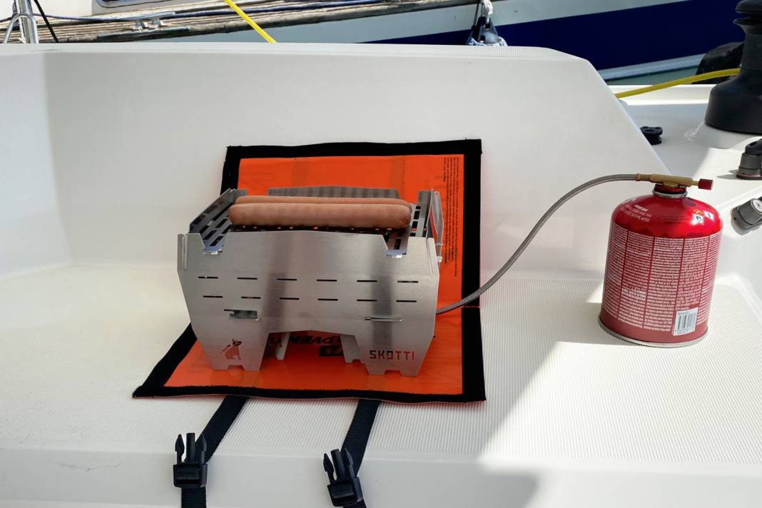 Skotti Mini: può essere utilizzato in qualsiasi punto della coperta, anche nel corridoio quando piove.