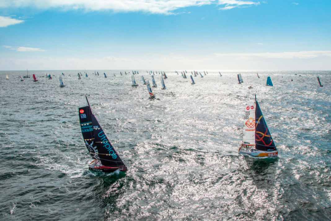 25e Mini-Transat : le parcours part tous les deux ans de la Vendée pour rejoindre les Caraïbes en deux étapes, la première étant considérée comme la plus difficile.
