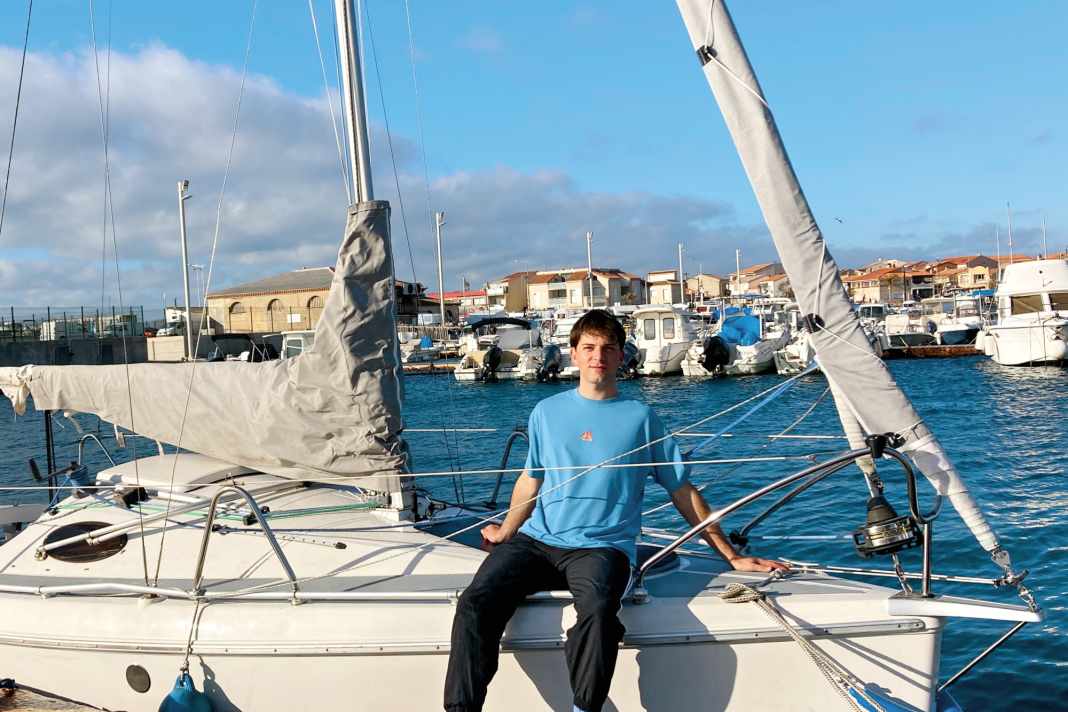 Skipper und Boot: Luca Jehle und seine Etap 21i „Parsec“