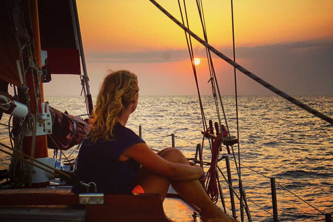 Van der Veeken has thousands of nautical miles in her wake. She knows about the plight of the oceans from her own experience
