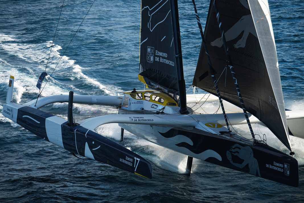 L'Arkea Ultim Challenge a été lancé début janvier. Moins de deux mois plus tard, Charles Craudelier franchissait la ligne d'arrivée en vainqueur acclamé.