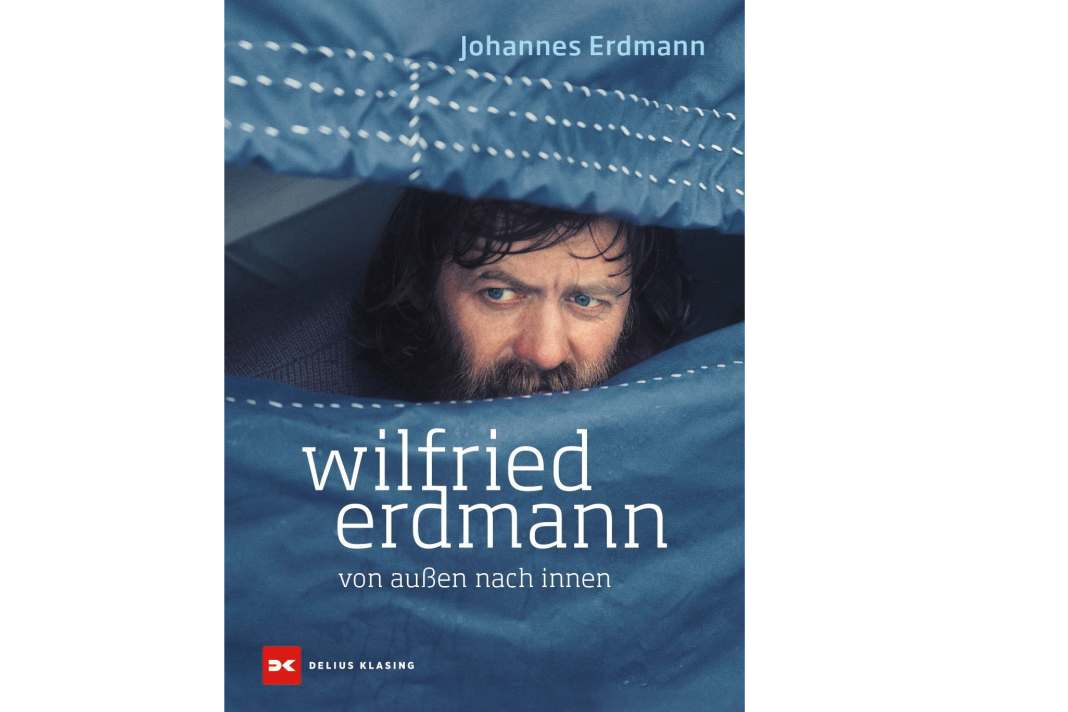 Cover des neuen Buches über Wilfried Erdmann.
