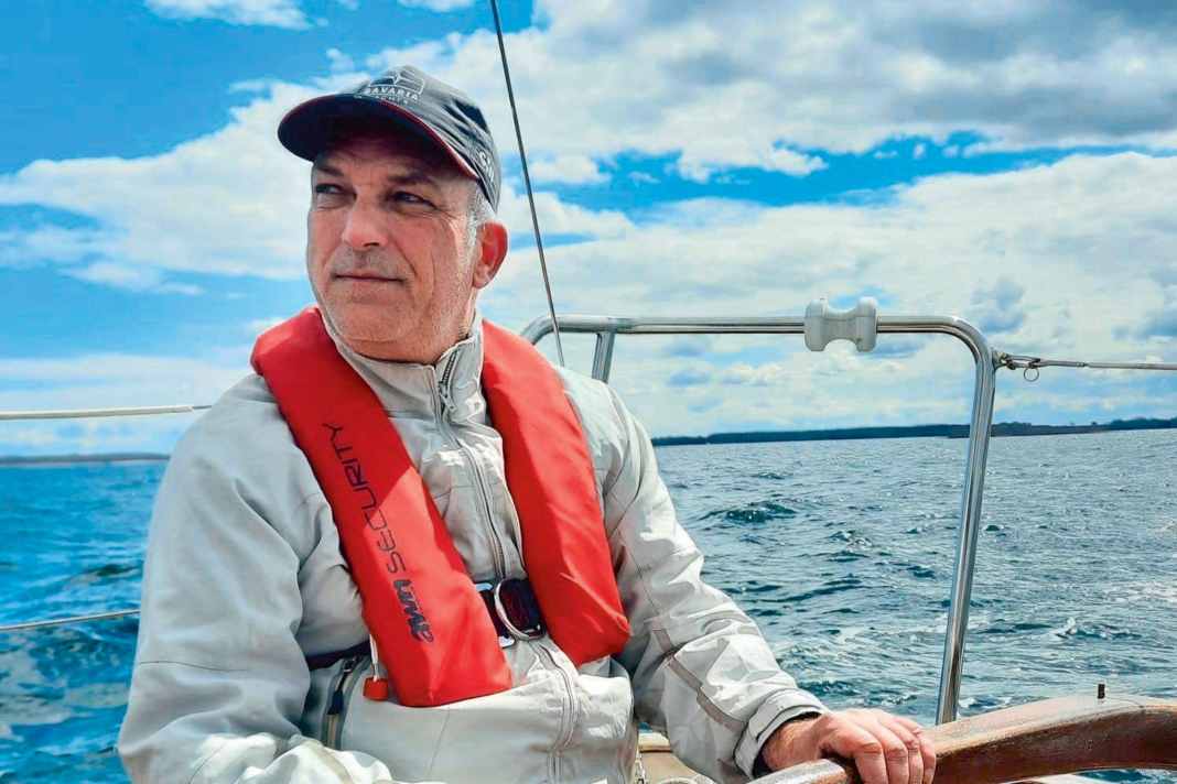 Marcus Schlichting: Bavaria's Head of Marketing and Press sails and looks after the family heritage.