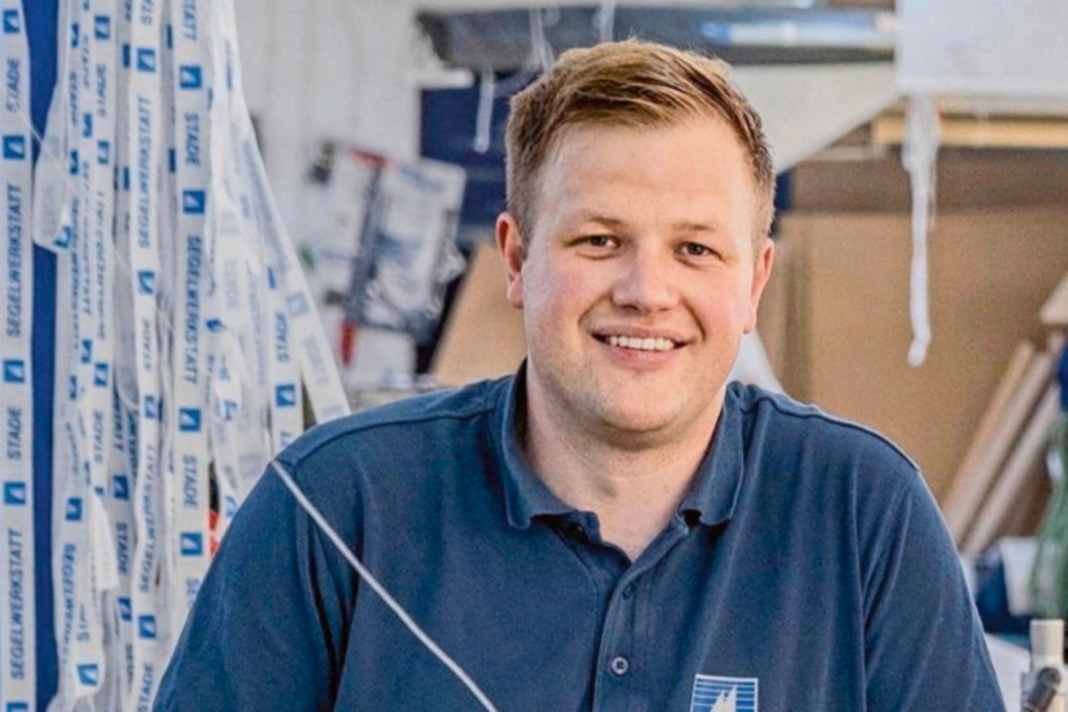 Morten Nickel: l'amministratore delegato 32enne di Segelwerkstatt Stade naviga su un Grand Soleil 40.
