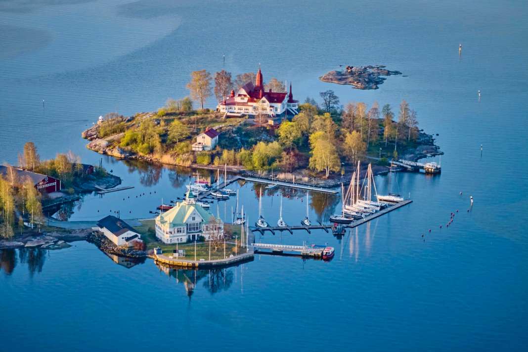 Der traumhafte Hafen des Nylands Yachtclubs in Helsinki.