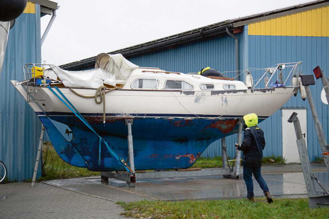Diese Bianca fiel der Ostseesturmflut zum Opfer: Total­schaden! Findet sich dennoch ein neuer Eigner für das Schiff?