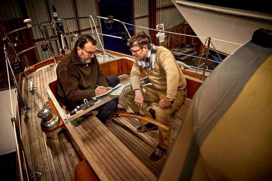Lors de la visite d'un bateau, il faut procéder de manière planifiée. Il est préférable de préparer une liste de contrôle et de prendre son temps.