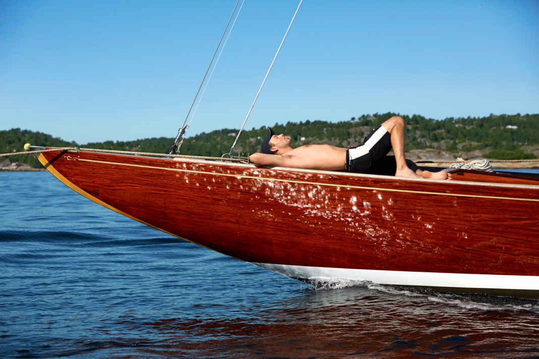 Rest and relaxation on the deck of a classic twelve-seater - perfect peace of mind.