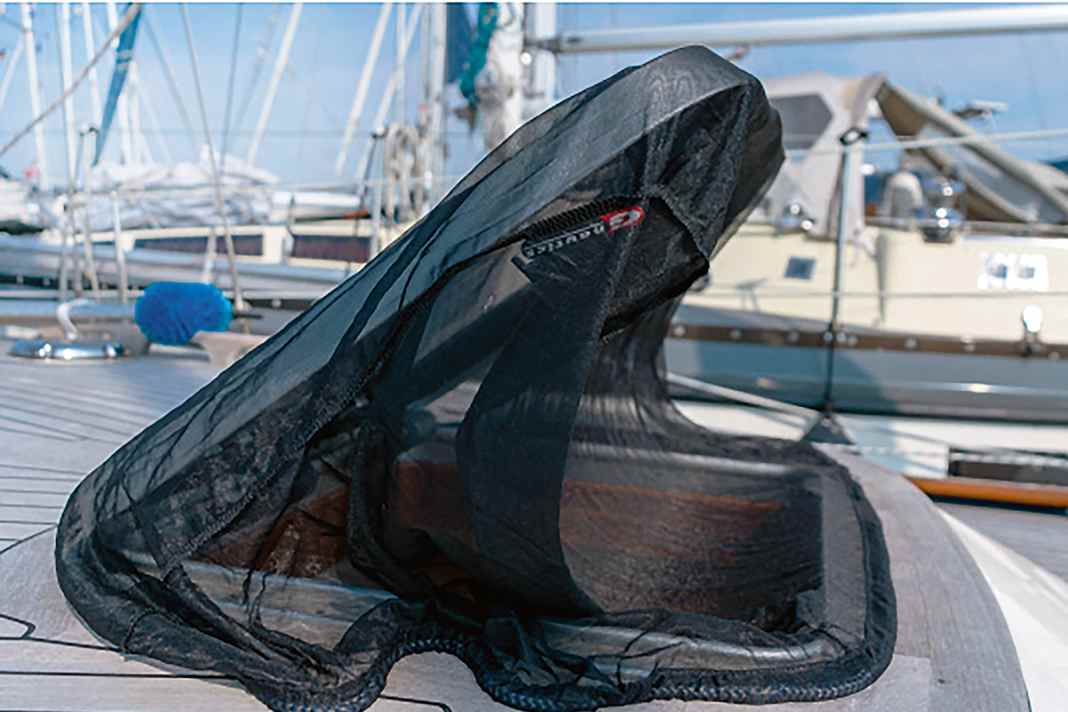 Simple and effective: nets are the best protection against mosquitoes. Air still circulates.