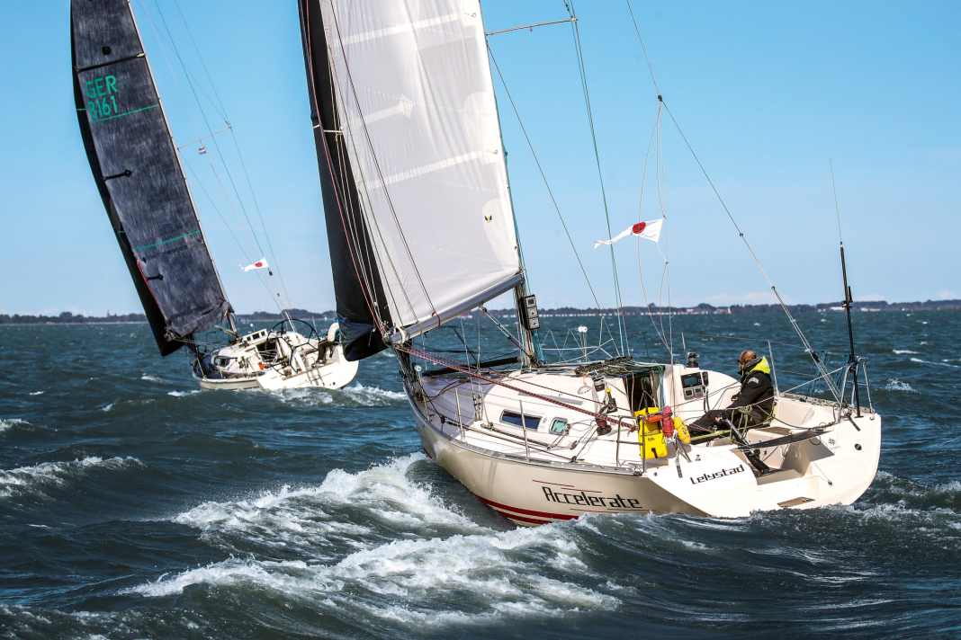 This year's regatta was a tough one. Strong winds at times demanded full concentration from the participants.