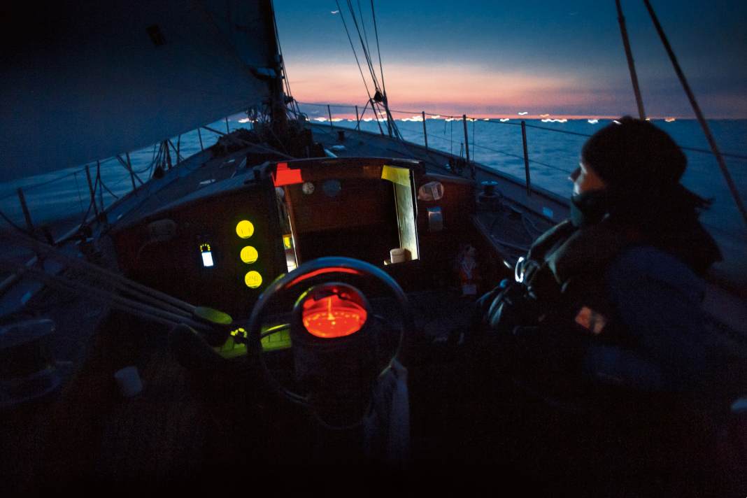 When the light fades, a strange and fascinating world opens up to us sailors.
