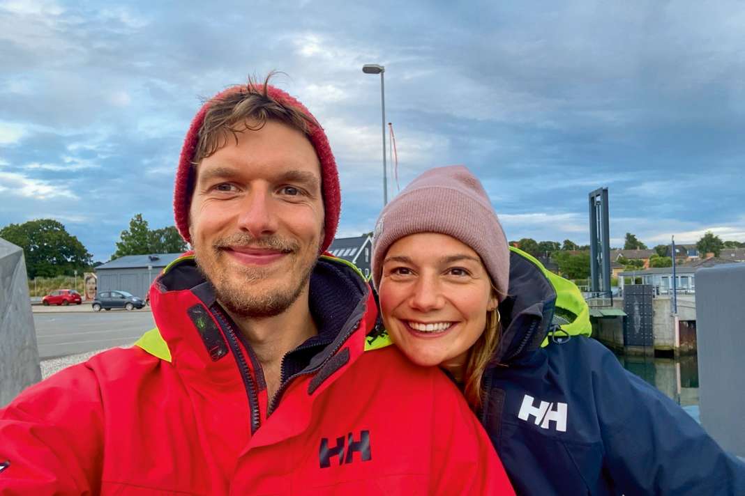 Lukas Hoppe, 31 anni, e Antonia von Lamezan, 30 anni, sono i nuovi orgogliosi proprietari a bordo.