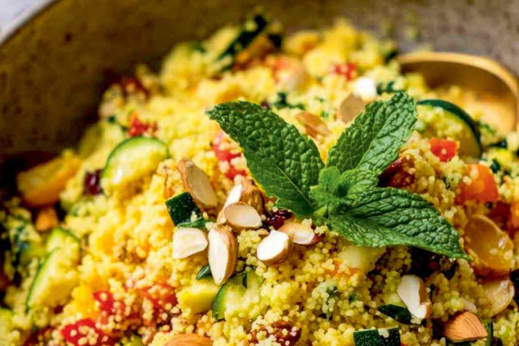 Couscous con verdure.