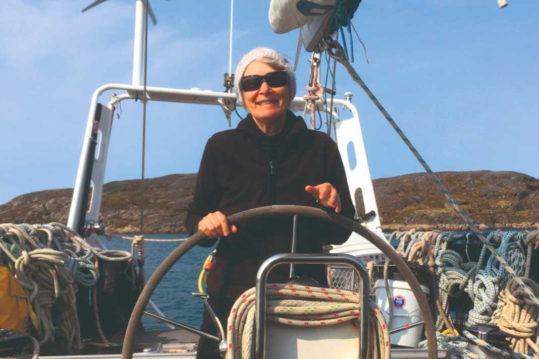 Heide Wilts ne navigue plus aujourd'hui, mais elle écrit sur ses voyages.