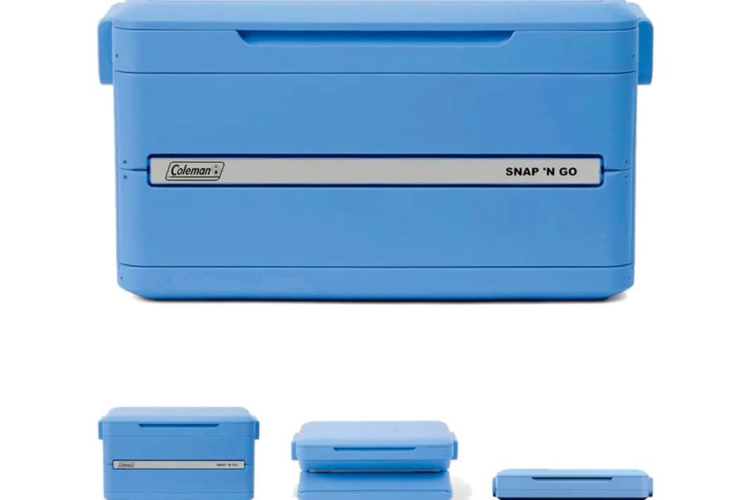 Glacière pliable de Coleman.
