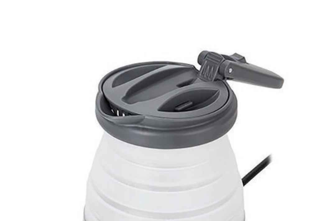 Foldable kettle.