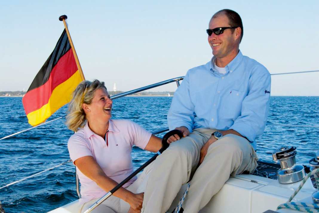 Die Segelleidenschaft ist eine gute Grundlage für Partnerschaften.