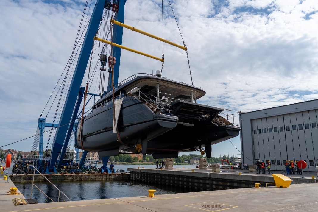 The first Sunreef 100 Eco really came into its own in Gdańsk.
