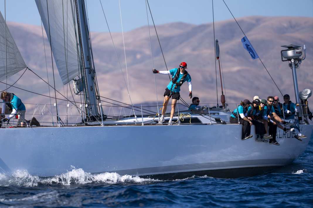 "Walross 4" au départ de Lanzarote.