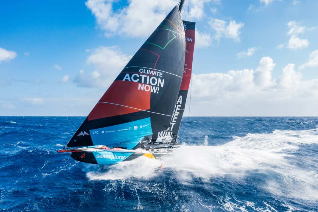 "Malizia - Seaexplorer" und Boris Herrmann sind wieder unterwegs! Am Sonntag startete das CIC Transat, der Start in die Vendée-Saison!