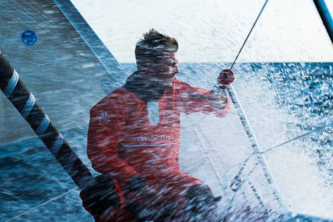 The Swiss Imoca soloist Oliver Heer