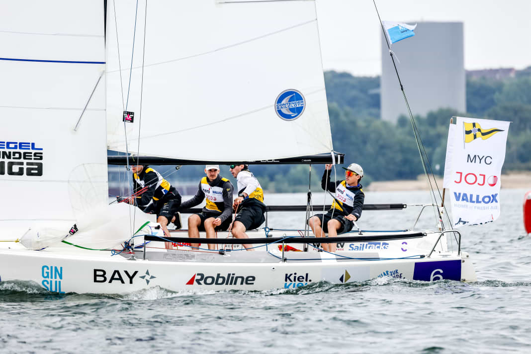 Die Crew vom Münchner Yacht-Club siegte vor Kiel und übernahm die Tabellenführung