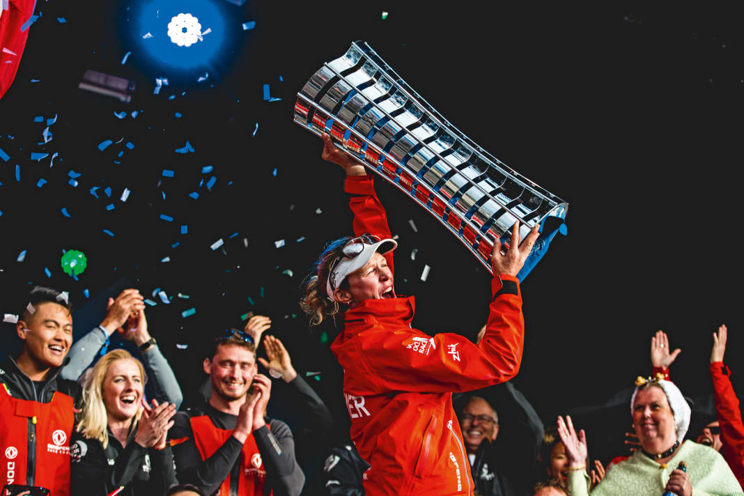 The heroine of the last edition: Carolijn Brouwer. The Dutchwoman won alongside Charles Caudrelier with Dongfeng. This time, however, she is not taking part - although she was involved in a VO65 campaign, this failed due to financial difficulties