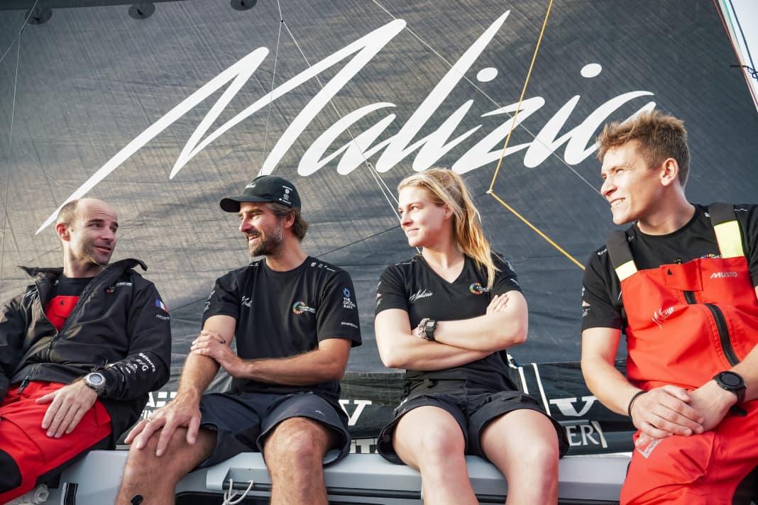 Gehen getrennte Wege: Nico Lunven (l.) und Rosalin Kuiper (M., r) verlassen Team Malizia