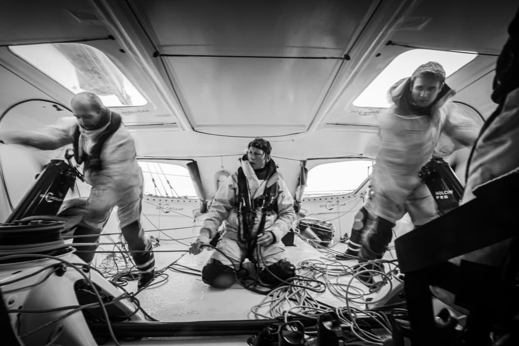 Team Holcim – PRB rang am 16. Tag auf See mit Team Malizia um die Führung auf der Königsetappe