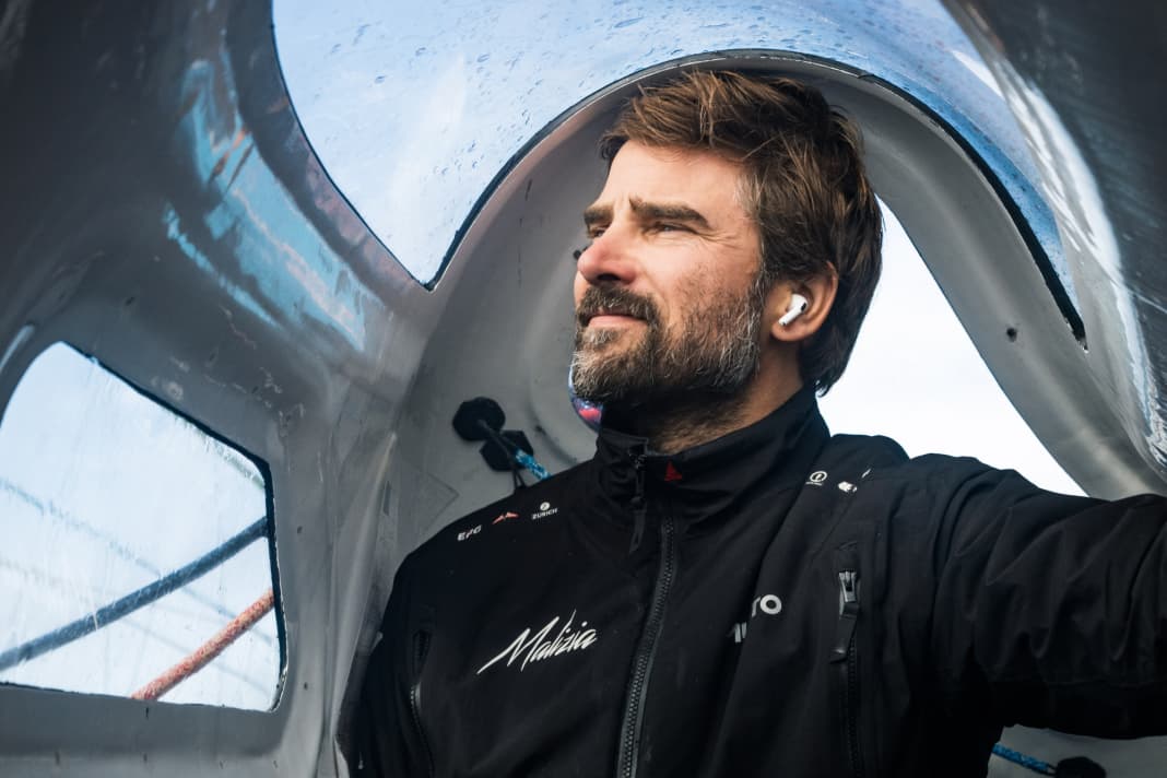 Boris Herrmann fa il suo debutto nella Ocean Race con il Team Malizia
