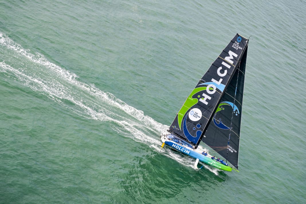 Bislang Spitzenreiter im Ocean Race: Kevin Escoffiers Team Holcim – PRB